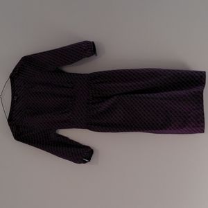 Jacob dress, purple and navy, xs good used condition